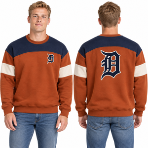 เสื้อสเวตเชิ้ตวินเทจแบบซักล้าง  สกรีนลายตามสั่ง ผ้าฝ้ายลำลอง คอกลม  ODM ขายส่ง รับออเดอร์จำนวนมาก แขนยาว ปลายแขนแบบริบ - Product Image 3