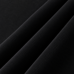 Sweat-shirt à capuche noir coupe oversize, manches classiques, couleur unie, décontracté, en molleton de coton, pour l'automne - Product Image 4