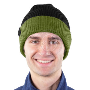 Premium Knit <b>Beanie</b> Hat <b>Wool</b> <b>Beanie</b> Hat Winter Warm <b>Beanie</b> Hat Outdoor Fashion Wear - Product Image 2