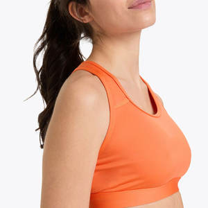 Sujetador deportivo de talla grande para mujer, con almohadillas, tirantes ajustables, malla transpirable, para gimnasio, yoga, fitness, entrenamiento, sin costuras en la parte delantera - Product Image 5