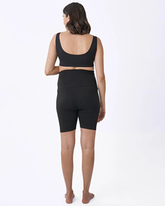 Nouvel ensemble de maternité deux pièces : soutien-gorge de yoga et short de grossesse, tenue de sport et de détente, vêtements de sport confortables pour la maternité - Product Image 5