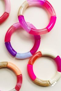 Handmade Fashion <b>Resin</b> Bangles & Bracelets-H a CRAFT Women's Classic Daily Wear Jewelry - Product Image 6