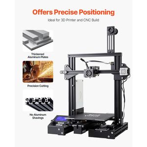 5 Pezzi Profilo in Alluminio Estruso ad Alta Resistenza 39.4 (1000mm) 2040 con Scanalatura a T, Guida Lineare Standard Europeo, Profilo in Alluminio Anodizzato - Product Image 5
