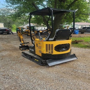 Buy 2 Ton Mini Excavator Machine <b>Small</b> Wheel Digger with Free Shipping Full Attachments & Core Motor Components-Engine & <b>Pump</b> - Product Image 1