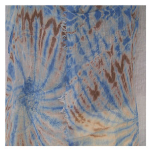 Écharpe en coton tie-dye élégante et légère pour femmes, douce, respirante, de couleur unie, pour la mode estivale, à porter au quotidien - Product Image 3