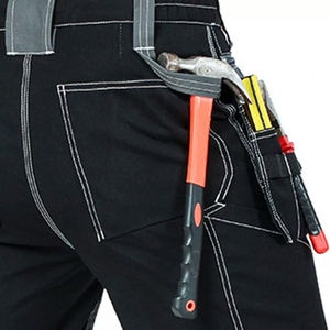 กางเกงขาสั้นทำงานผู้ชายแบบหลายกระเป๋า ทนทาน ใส่เครื่องมือได้ ผลิตจากวัสดุแข็งแรง รับผลิตตามแบบ (OEM) ขายส่ง - Product Image 6