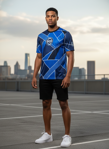เสื้อแข่งอีสปอร์ตแบบสั่งทำพิเศษ 100% โพลีเอสเตอร์/ตาข่าย ทรงปกติสำหรับทุกเพศ พิมพ์ลายแบบซับลิเมชั่น ปักลาย คอทรงโอ แห้งเร็ว ระบายอากาศได้ดี - Product Image 5