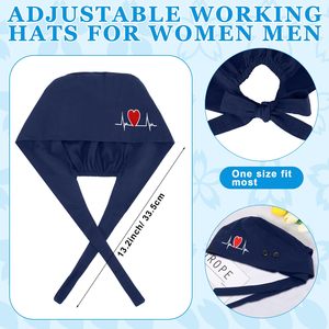 Best Design OEM Logo Elastic Adjustable Quick Dry Breathable Comfortable Needle Detection Worsted Fabric Nursing Dental Scrub - Product Image 4