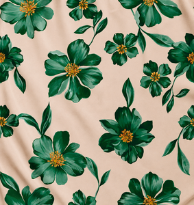 Riviera Palms Fleece Fabric Canopy Soft Combed Cotton Plain Arch Grove Palm Print Sleepwear - Product Image 3