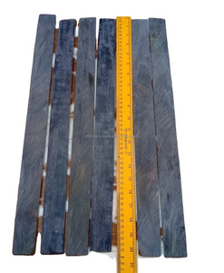 Bloque de cuerno de búfalo negro natural para fabricación de mango de cuchillo Placa de alta densidad con superficie pulida - Product Image 1