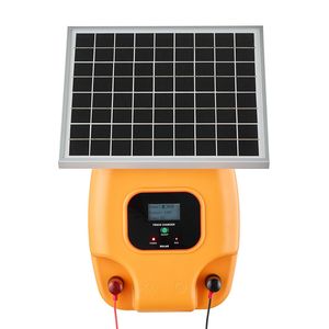 Caricatore per Recinzione Elettrica Solare da 8kV con Portata di 3 km, Kit Energizzatore da 0.6J con Caricatore Solare per il Controllo dei Predatori - Product Image 2