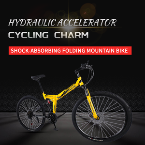 Vélo de course pliable en alliage d'aluminium de 20 pouces pour adultes Prix ​​bas 21 vitesses Vélo de montagne pliable à <span class=keywords><strong>vitesse</strong></span> variable - Product Image 5