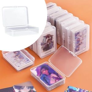 Clear Plastic Playing Card Deck Cases Game Card Box Organizer Storage Bin - Product Image 1