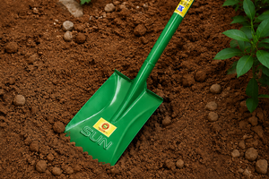 พลั่วขุดดิน SUN แบบหนัก พร้อมด้ามเหล็ก สำหรับงานเกษตรและอุตสาหกรรม - Product Image 6