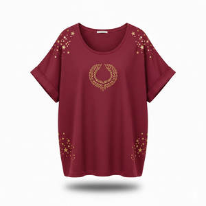 เสื้อยืดพิมพ์ลายกราฟิกดรีมแคชเชอร์แบบยูนิเซ็กส์ ทรงหลวม แขนสั้น แฟชั่นทันสมัย - Product Image 3