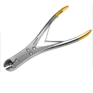Pince coupante à fil osseux orthopédique de haute qualité et durable pour usage chirurgical, 23 cm, en acier inoxydable, fabricant OEM CE ISO - Product Image 1