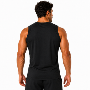 High Quality <b>Men</b> Muscle Shirt Sleeveless Workout Sleeveless Shirt Vibrant Tone Fitness Top Custom <b>Men</b> Gym <b>Singlet</b> - Product Image 2