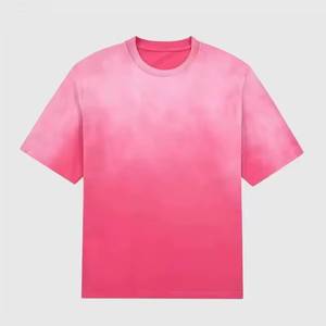เสื้อยืดผู้ชายทรงบ็อกซี่ คอโอ แขนสั้น ผ้าคอตตอนเจอร์ซีย์ 100% ล้างสีแบบวินเทจ หนัก 260 กรัม ระบายอากาศได้ดี ซับเหงื่อ - Product Image 3