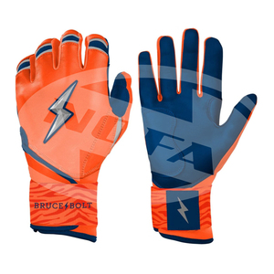 Guantes de Bateo de Cuero Negro/Blanco NOFA INDUSTRIES, Cierre de Hebilla Ambidiestro, Acolchados, para Entrenamiento de Béisbol, Tallas Unisex para Adultos S-XXL - Product Image 5