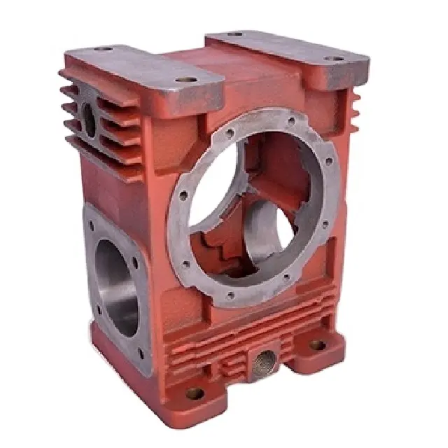 Mejor calidad ISO9001, caja de engranajes de Tractor de fundición de hierro gris en la India, mecanizado CNC de fundición