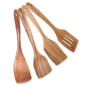 Nouveaux ustensiles de cuisine antiadhésifs, spatules et outils de cuisine en bois. - Product Image 6