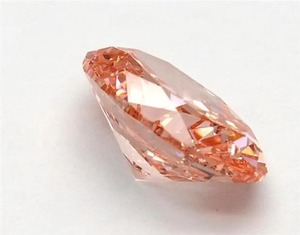 Diamante Cultivado en Laboratorio de Corte Ovalado Rosa Fantasía de 1.00 a 5.00 CT, Certificado por IGI, Claridad VVS2 VS2, Piedra Sintética para Anillo de Compromiso - Product Image 5