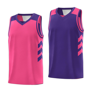 Premium Quality Reversible Basketball Jersey Lightweight <b>Athletic</b> Teamwear Manufacturer Wholesale Supply - Product Image 2