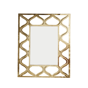 Modern Gold Vintage Retro Decorative Metal Resin Photo <b>Frame</b> <b>Square</b> Rectangular Shape for Home Use for Birthday Ramadan Hanging - Product Image 1