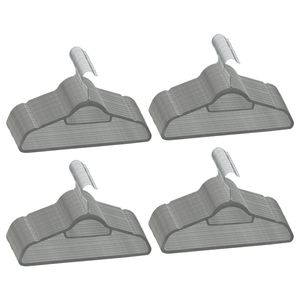 Lot de 100 cintres antidérapants en velours gris cintres en velours et tissu de qualité supérieure - Product Image 2
