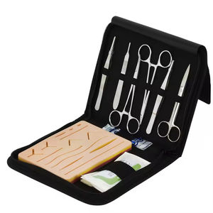 Suture <b>Practice</b> Kit Medical Students Silicone Suturing <b>Pad</b> Pre Cut Wounds Training Tools Manual Threads CE ISO OEM By Dentavex - Product Image 4