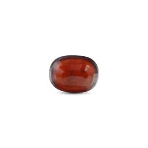 Certified Natural Hessonite Gomed 6.75 Carat Oval Faceted Loose Gemstone for Fine Jewelry - Product Image 2