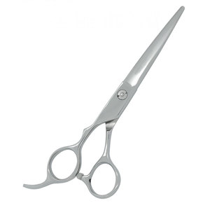 Ciseaux de coiffure professionnels pour gauchers, en acier inoxydable de qualité supérieure, avec lame de rasoir tranchante, manche moyen, pour la coiffure - Product Image 2