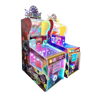 เครื่องเกมแลกตั๋วแฮปปี้สกูปปิ้งสำหรับผู้เล่น 1 คน |   ตู้เกมหยอดเหรียญแบบหมุนได้ 150W 110V/220V พร้อมของรางวัล - Product Image 3