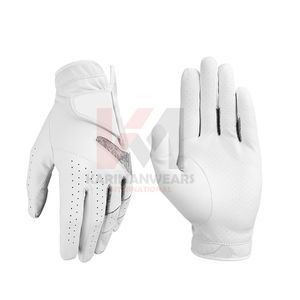 Gants de golf en cuir de qualité export avec options de marquage personnalisé pour les acheteurs en gros internationaux - Product Image 4