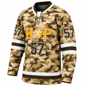 Camisetas de Hockey sobre Hielo Profesionales, Bordadas y Sublimadas, Uniformes Personalizados para Equipos de Competición, de Secado Rápido - Product Image 3