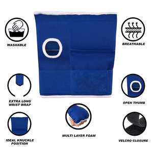 Nouvelles bandes de boxe Quick Fit respirantes et confortables, durables et élastiques, pour l'entraînement MMA, Muay Thai et la boxe. - Product Image 6