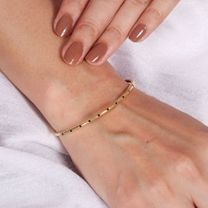 Pulsera de Espinela Negra a Bajo Precio para Mujer, para Compromiso, Boda o Fiesta, 2026 - Product Image 3