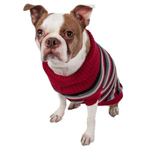 Maglione per Cani a Collo Alto in Maglia Intrecciata, Abbigliamento Casual per Animali Domestici - Product Image 4