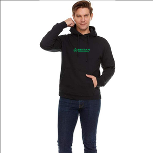 Top Quality 420GSM <b>Plain</b> <b>Sweatshirt</b> Regular Fit Cotton French Terry Casual Pullover Hoodie with Front Pocket Autumn Wear - Product Image 3