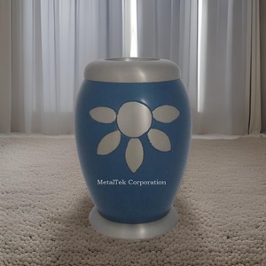 Pequeñas Urnas Funerarias para Cenizas de Niños, Urna Conmemorativa con Grabado de Girasol en Miniatura, Urna Decorativa para Guardar Recuerdos de Niños - Product Image 6