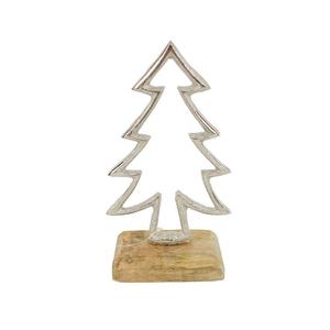 Décoration de table de Noël minimaliste en métal et aluminium moderne, écologique et à bas prix - Product Image 1