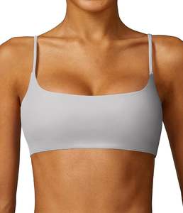 Ropa Deportiva para Mujer 2025, Tallas Grandes, Ecológica, Transpirable, Ajustable, de Alta Sujeción, Elástica en Cuatro Direcciones, de Secado Rápido, Nailon, Color Sólido - Product Image 3