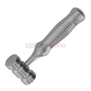 Maillet manuel allemand en acier inoxydable, tête de 660g, marteau orthopédique pour os, instruments chirurgicaux pour la chirurgie générale - Product Image 5