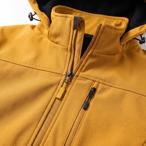 Veste décontractée pour homme à capuche avec fermeture éclair intégrale et plusieurs poches - Product Image 4