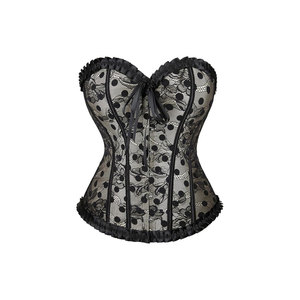 Corsé Moldeador de Cintura para Mujer, 18 Colores, Lencería Sexy, Top Victoriano para Disfraz de Halloween o Vestido de Novia con Lazos en el Pecho - Product Image 6