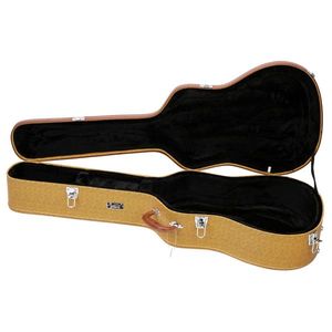 Replace 46540529 41\" Folk Guitar Hardshell Carrying Case Microgroove Flat Yellow Fits Most <b>Musical</b> <b>Instrument</b> Protection - Product Image 5