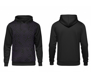 Sweat à capuche de qualité supérieure pour la sublimation – Production en gros – Sweat à capuche personnalisé pour équipes – Veste à capuche pour hommes, femmes et jeunes – Vêtements de sport - Product Image 2