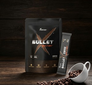 Premium Arabica <b>Instant</b> <b>Coffee</b> Bullet X Boost with MCT Oil Fibre Creamer Slimming <b>Coffee</b> Energy Metabolism Support Bitter Taste - Product Image 1