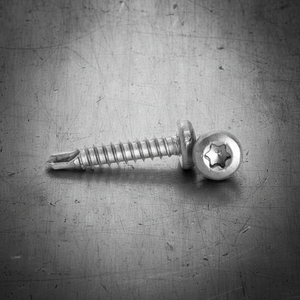 PDC Model 7.1 Pan Head Self-Drilling Point Stainless Steel (304/316/410) Metric/Inch Standard Thread Natural Finish - Product Image 1