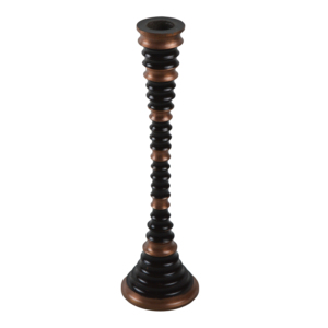 Iron 3-<b>Stick</b> Single Candlestick Holder Handmade Eco-Friendly Durable Heat Resistant Portable <b>Candle</b> Stand for Festive Home Decor - Product Image 4